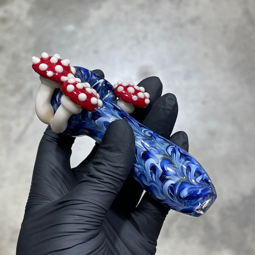 Mushroom Glass Pipe Glass Pipe GXG Studio   