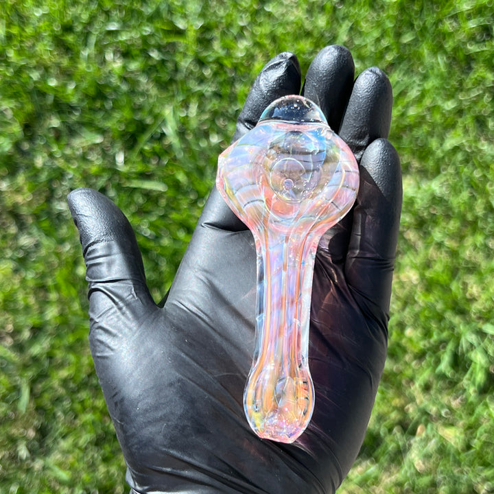 Coil I.O. Fumed Spoon Glass Pipe Schutz Glass   