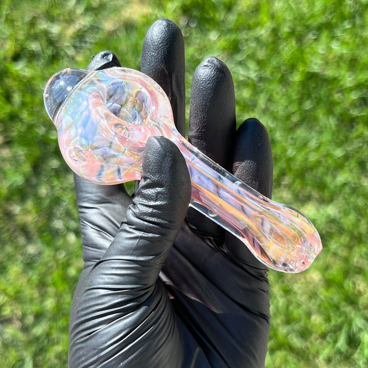 Coil I.O. Fumed Spoon Glass Pipe Schutz Glass   