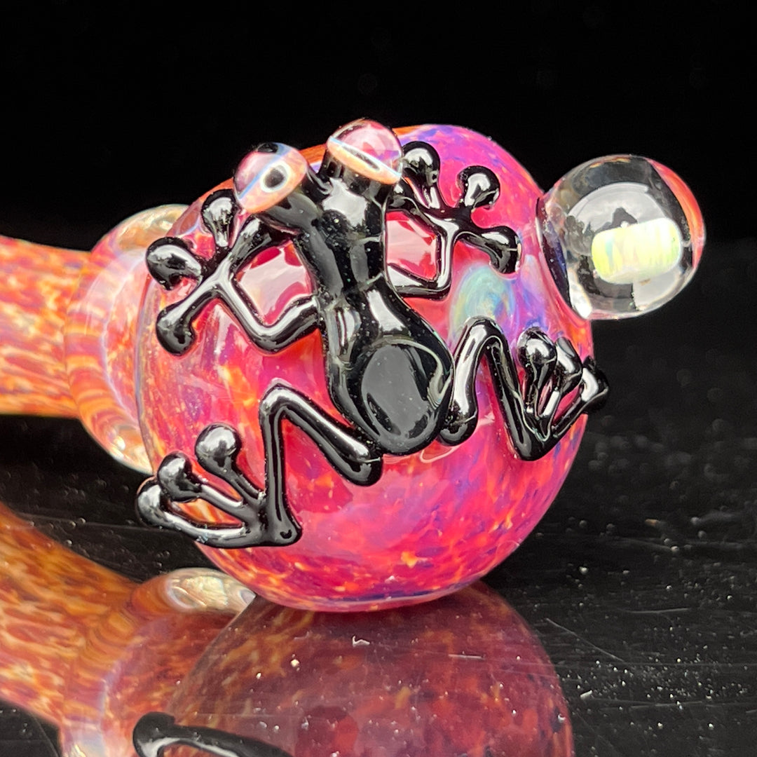 Fancy Opal Frog Spoon Glass Pipe Beezy Glass   