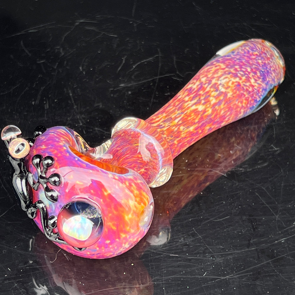 Fancy Opal Frog Spoon Glass Pipe Beezy Glass   