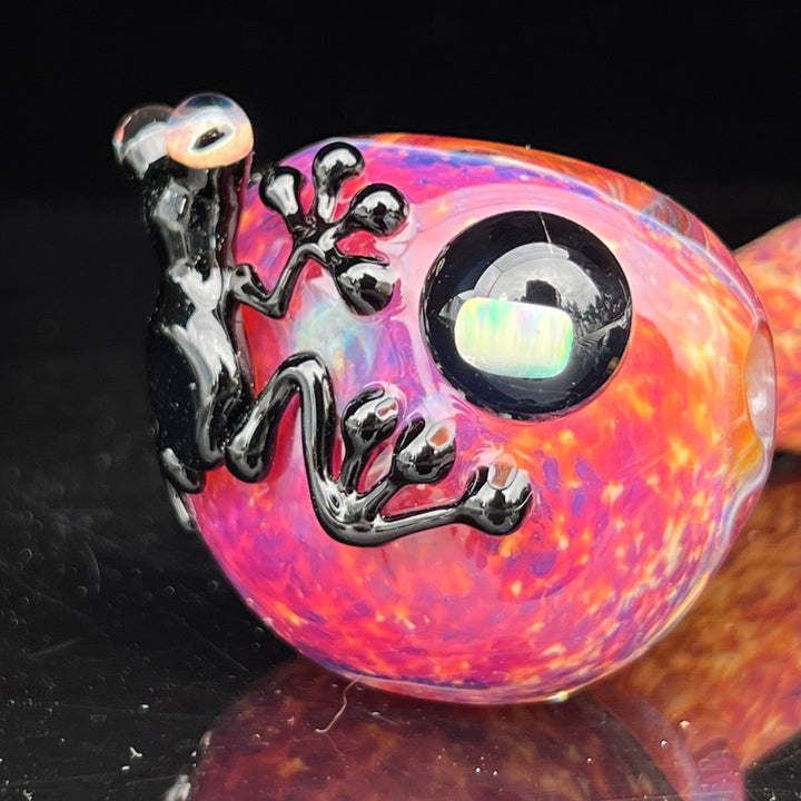 Fancy Opal Frog Spoon Glass Pipe Beezy Glass   