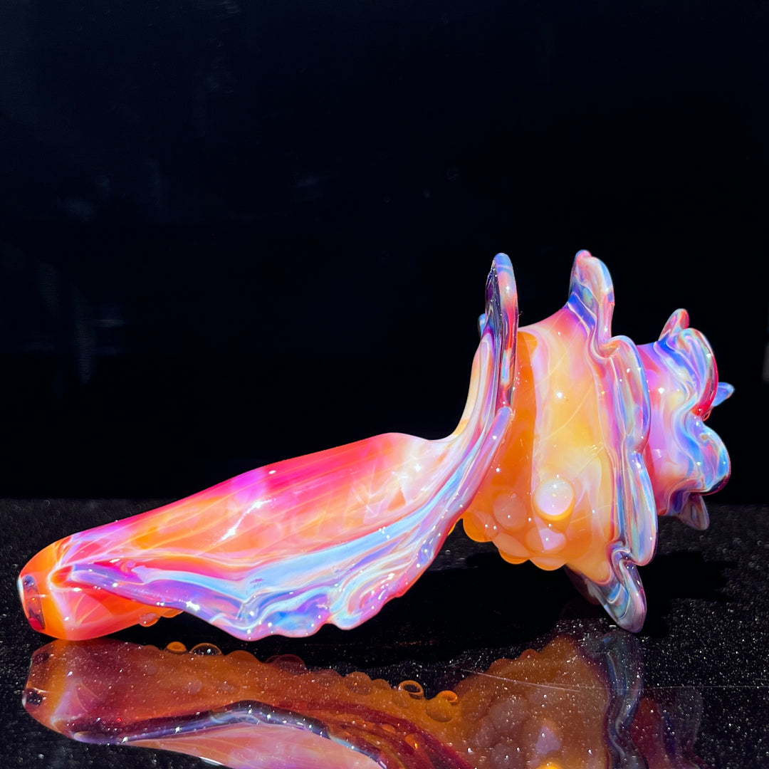 Mango Seashell Pipe Glass Pipe Unclefish Creations   