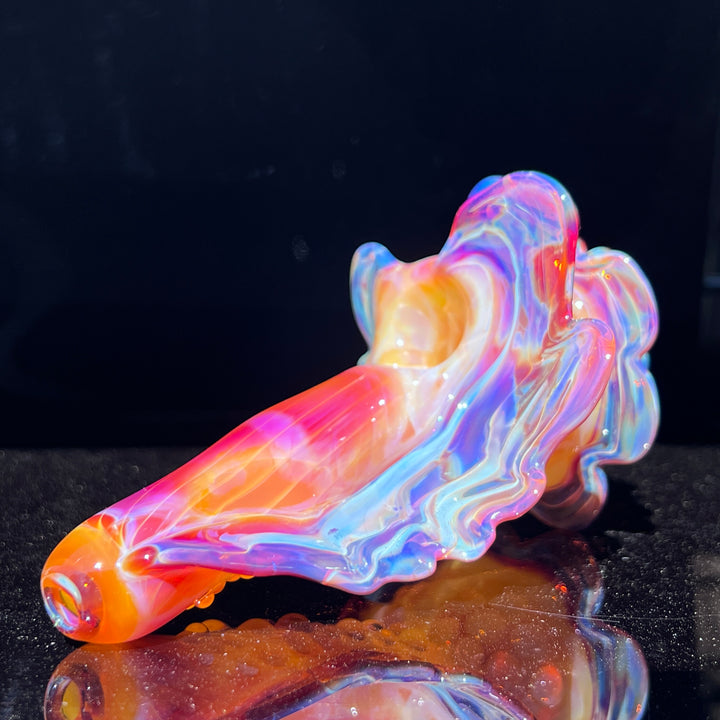 Mango Seashell Pipe Glass Pipe Unclefish Creations   