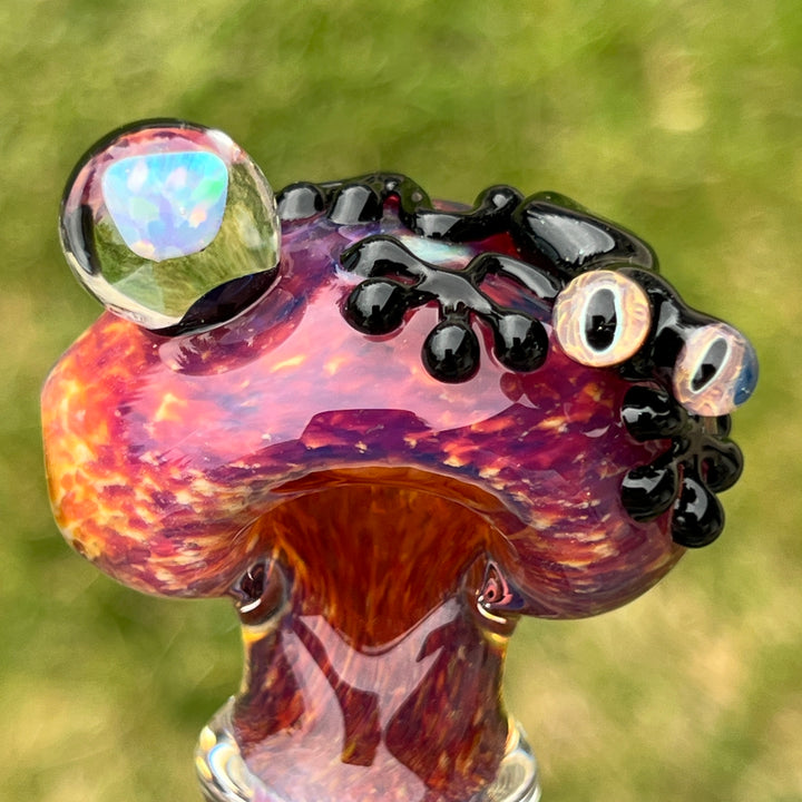 Fancy Opal Frog Spoon Glass Pipe Beezy Glass   