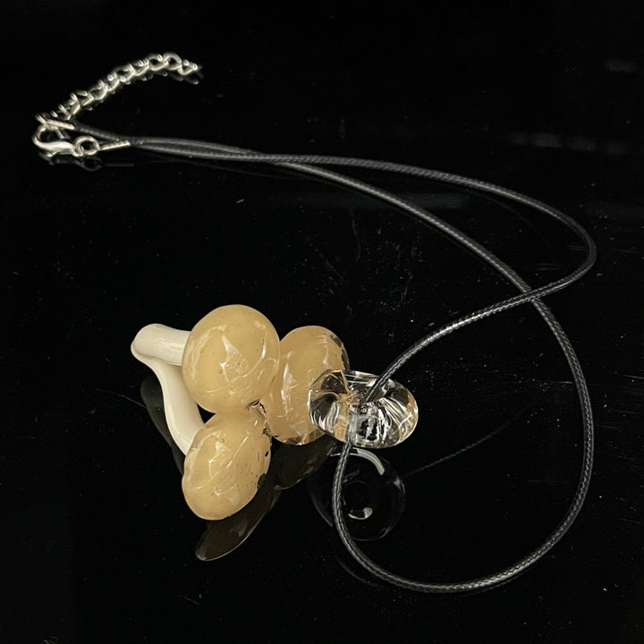 Mushroom Glass Pendant Accessory GXG Studio   