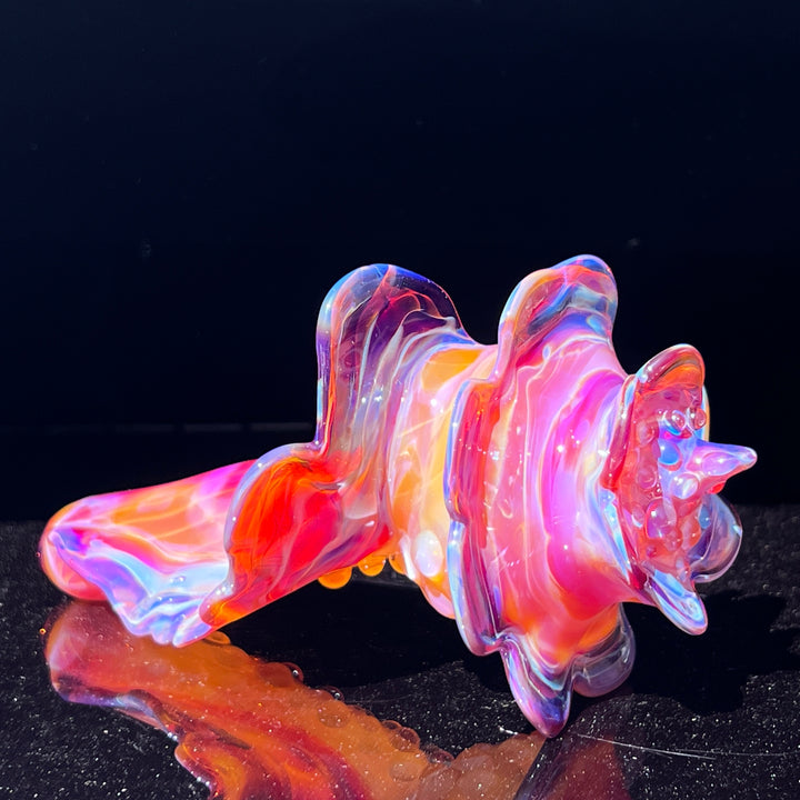 Mango Seashell Pipe Glass Pipe Unclefish Creations   