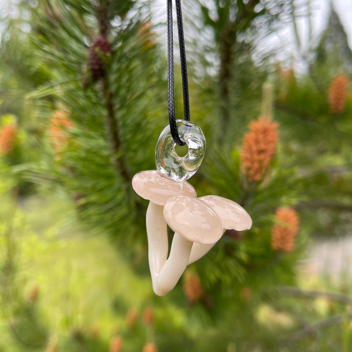 Mushroom Glass Pendant Accessory GXG Studio   