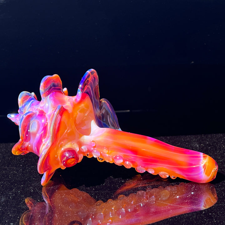 Mango Seashell Pipe Glass Pipe Unclefish Creations   