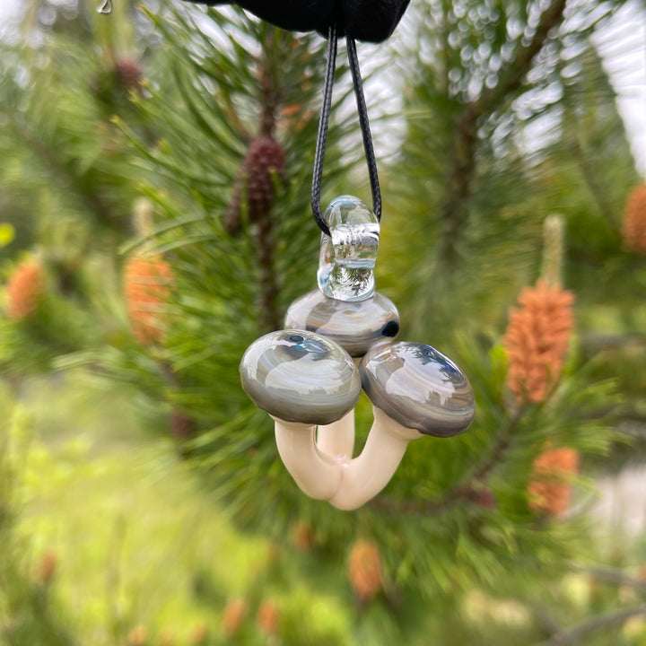 Mushroom Glass Pendant Accessory GXG Studio   