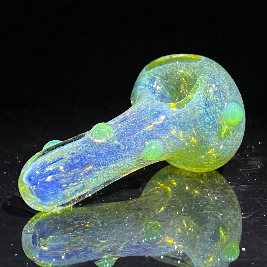 Mystery Aventurine Pipe Glass Pipe Chuck Glass   