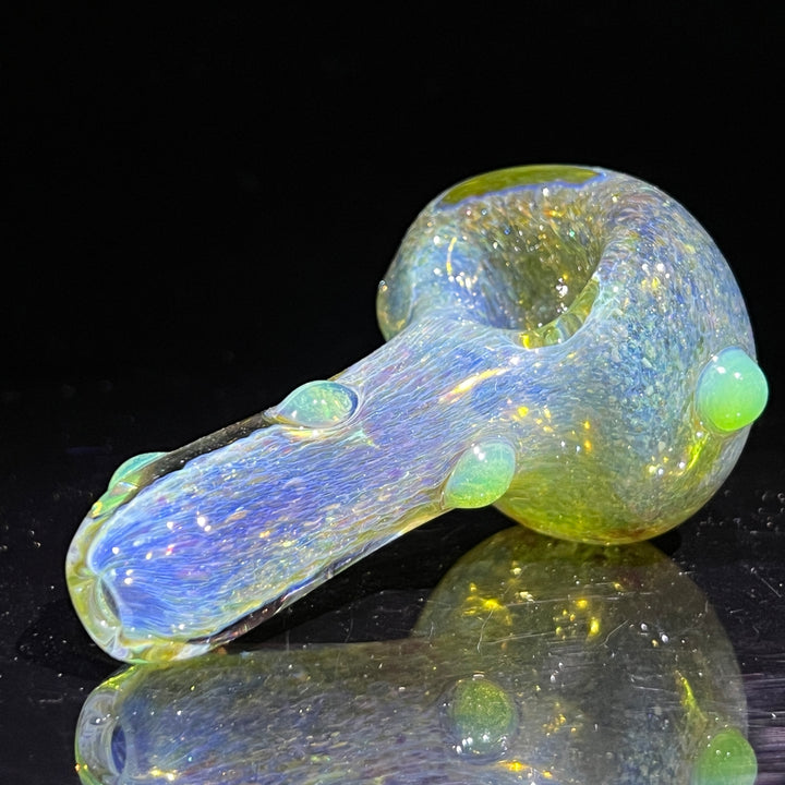 Mystery Aventurine Pipe Glass Pipe Chuck Glass   