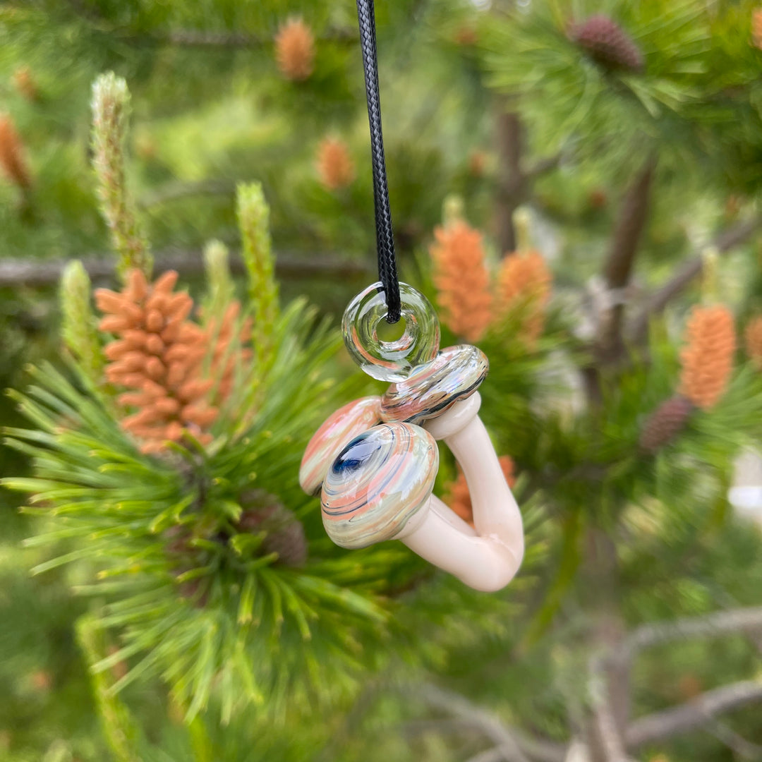 Mushroom Glass Pendant Accessory GXG Studio   