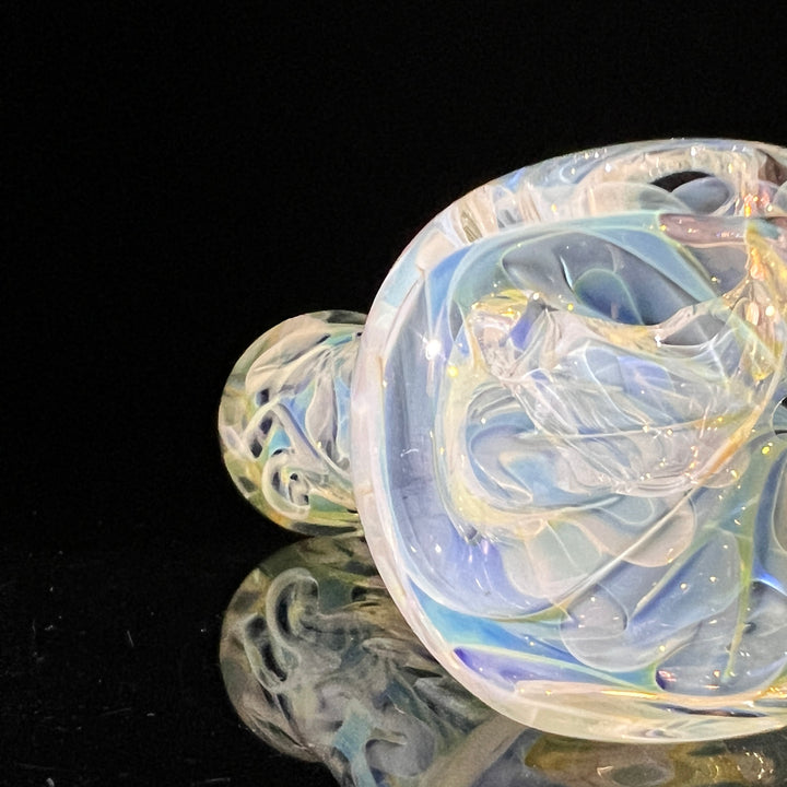 Large Ghost Flame Glass Pipe 5 Glass Pipe Tiny Mike   