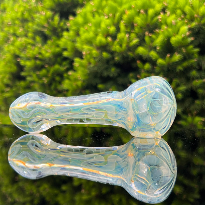 Large Ghost Flame Glass Pipe 5 Glass Pipe Tiny Mike   