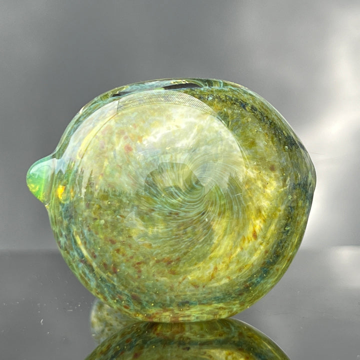 Mystery Aventurine Pipe Glass Pipe Chuck Glass   