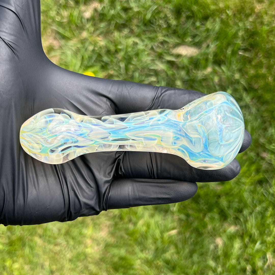 Large Ghost Flame Glass Pipe 5 Glass Pipe Tiny Mike   