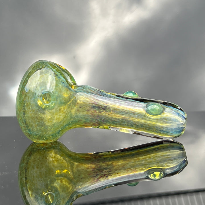 Mystery Aventurine Pipe Glass Pipe Chuck Glass   