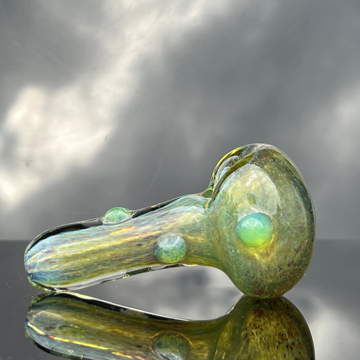 Mystery Aventurine Pipe Glass Pipe Chuck Glass   