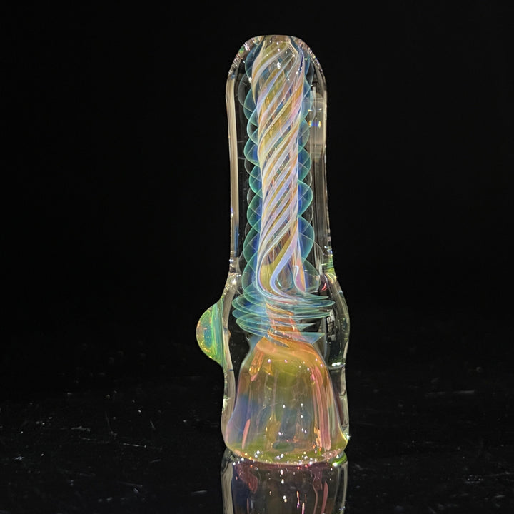 Thick Fume Chillum Glass Pipe Chuck Glass   