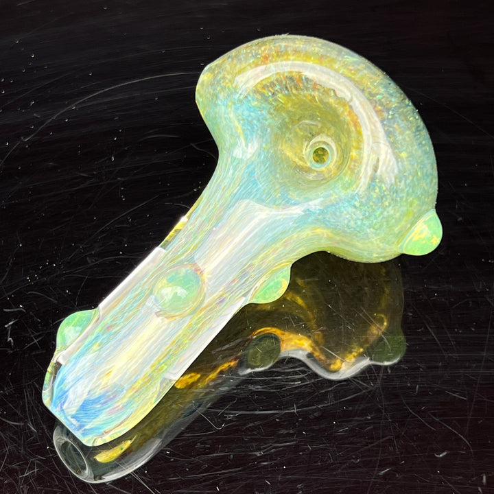 Mystery Aventurine Pipe Glass Pipe Chuck Glass   