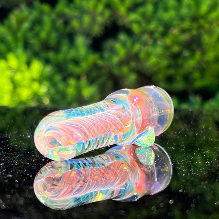 Thick Fume Chillum Glass Pipe Chuck Glass   