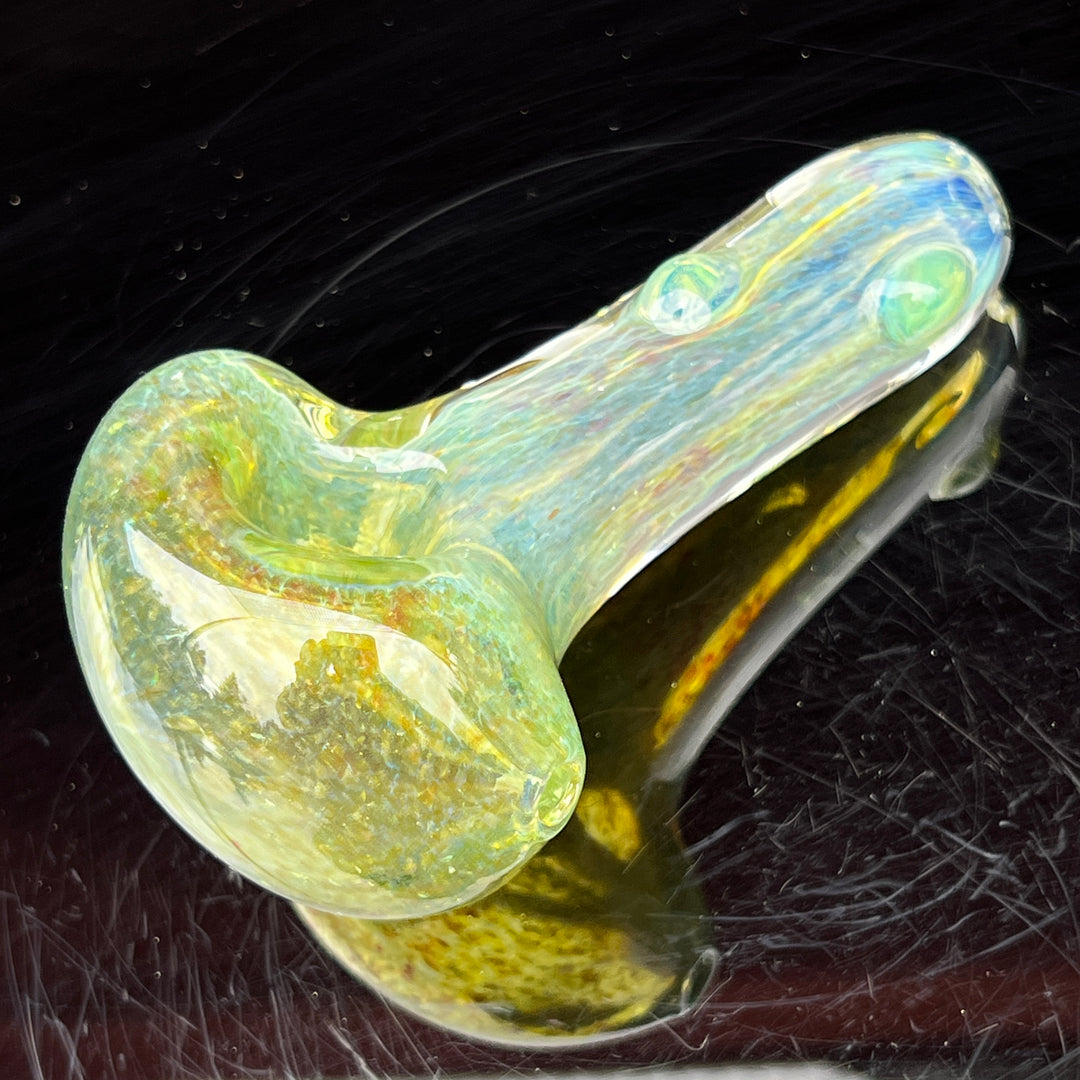 Mystery Aventurine Pipe Glass Pipe Chuck Glass   