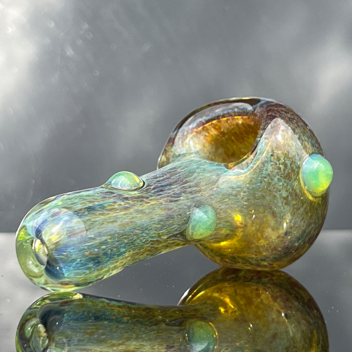 Mystery Aventurine Pipe Glass Pipe Chuck Glass   