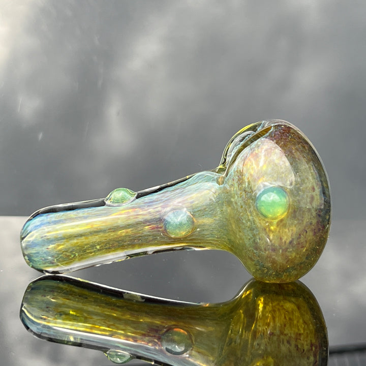 Mystery Aventurine Pipe Glass Pipe Chuck Glass   