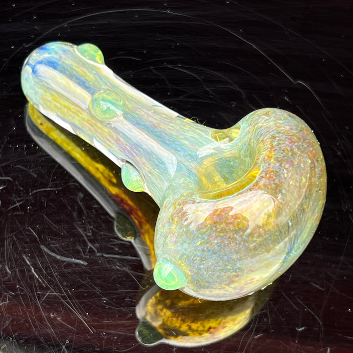 Mystery Aventurine Pipe Glass Pipe Chuck Glass   