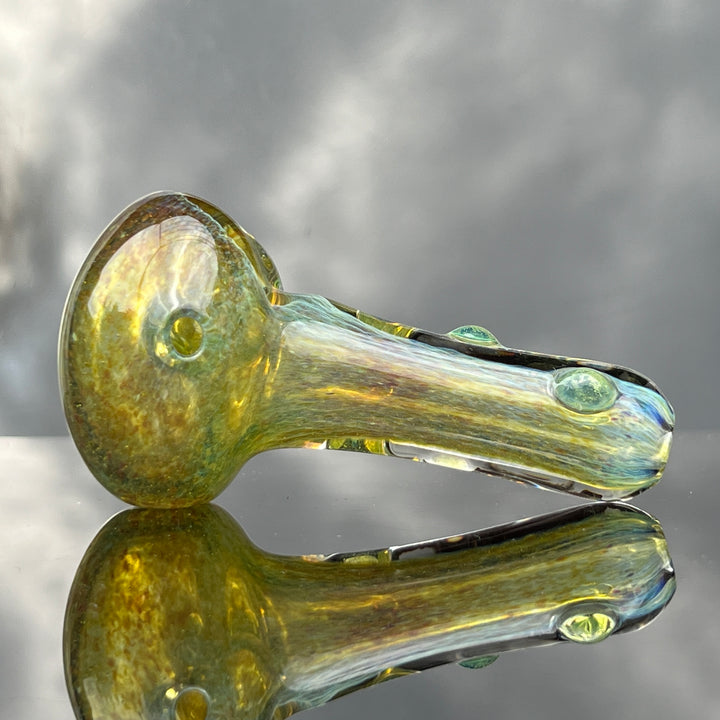 Mystery Aventurine Pipe Glass Pipe Chuck Glass   