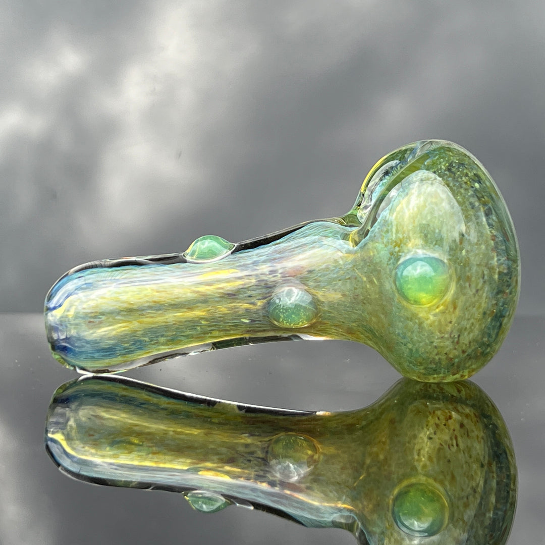 Mystery Aventurine Pipe Glass Pipe Chuck Glass   