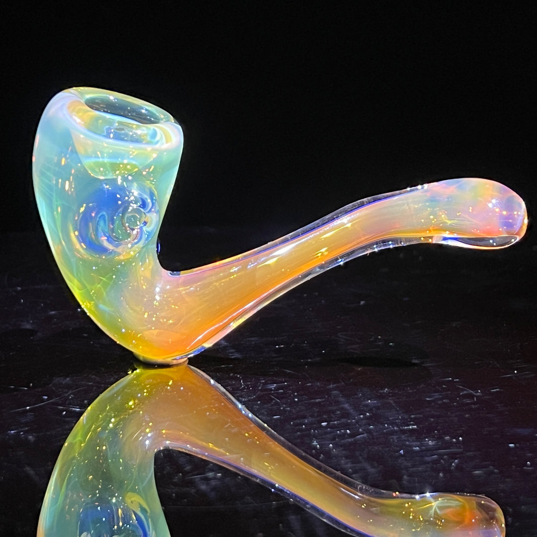 Fumed Spike Sherlock Glass Pipe Orosboro Glass   