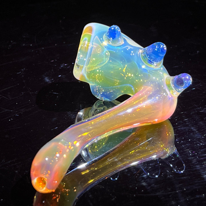 Fumed Spike Sherlock Glass Pipe Orosboro Glass   