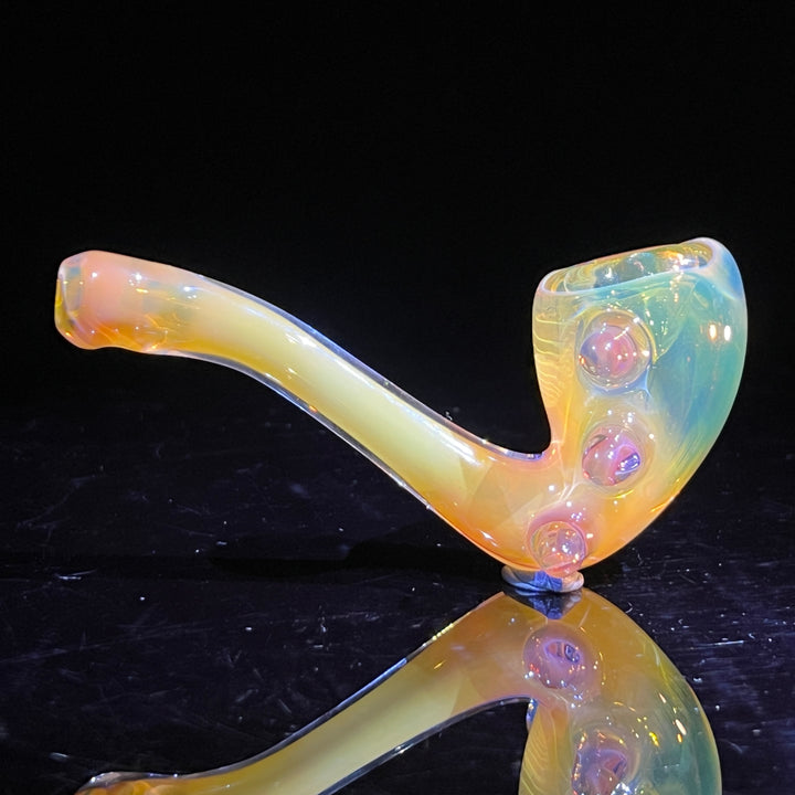 Fumed Spike Sherlock Glass Pipe Orosboro Glass   