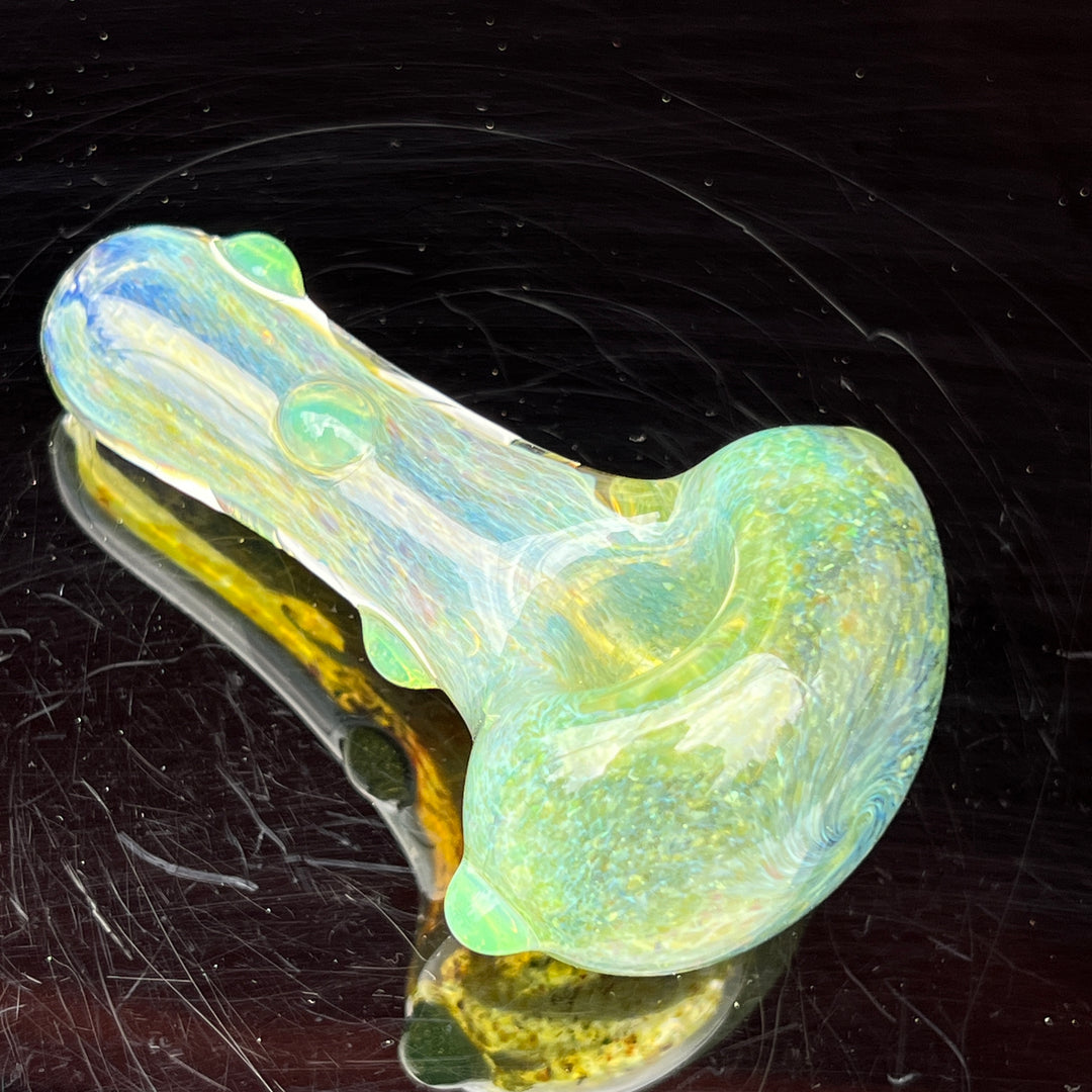 Mystery Aventurine Pipe Glass Pipe Chuck Glass   