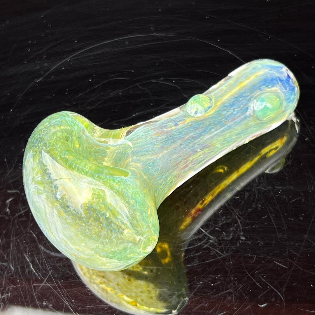 Mystery Aventurine Pipe Glass Pipe Chuck Glass   