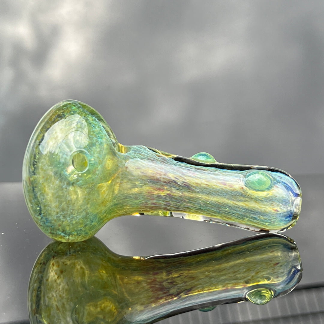 Mystery Aventurine Pipe Glass Pipe Chuck Glass   