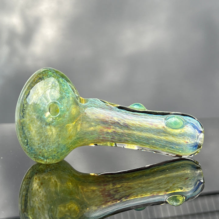 Mystery Aventurine Pipe Glass Pipe Chuck Glass   