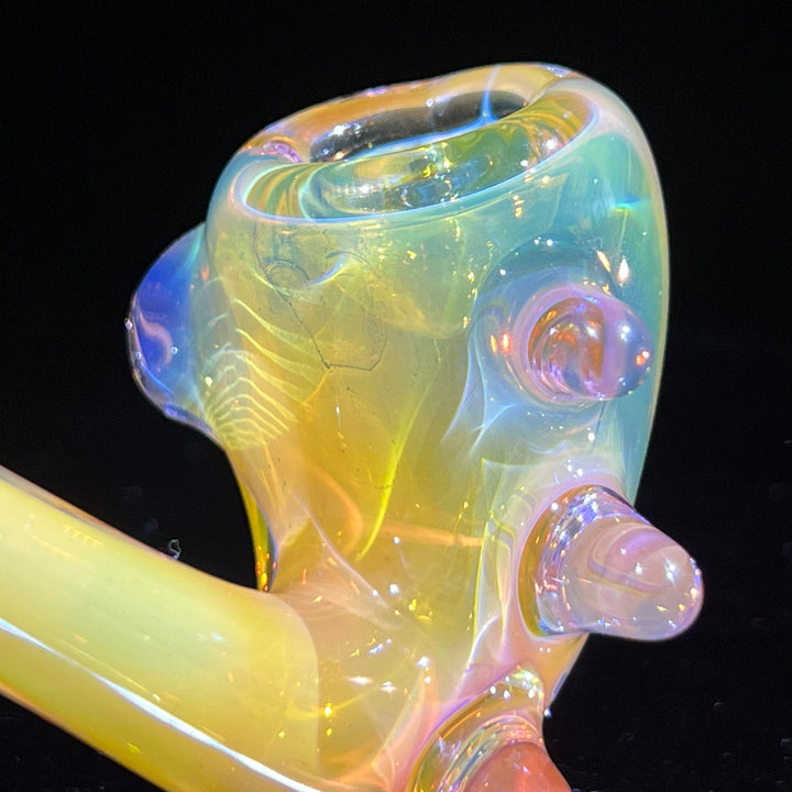 Fumed Spike Sherlock Glass Pipe Orosboro Glass   