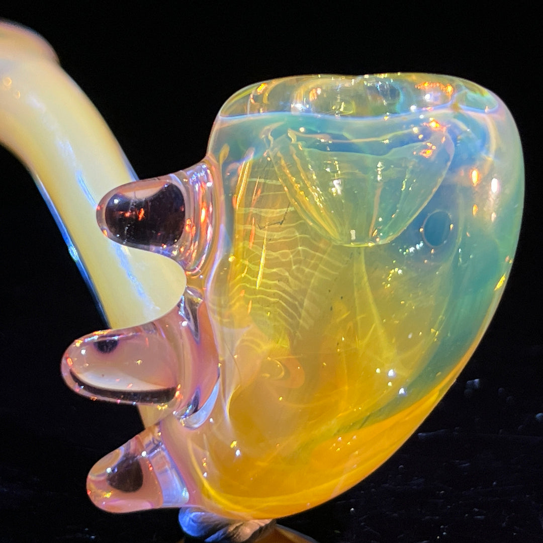 Fumed Spike Sherlock Glass Pipe Orosboro Glass   