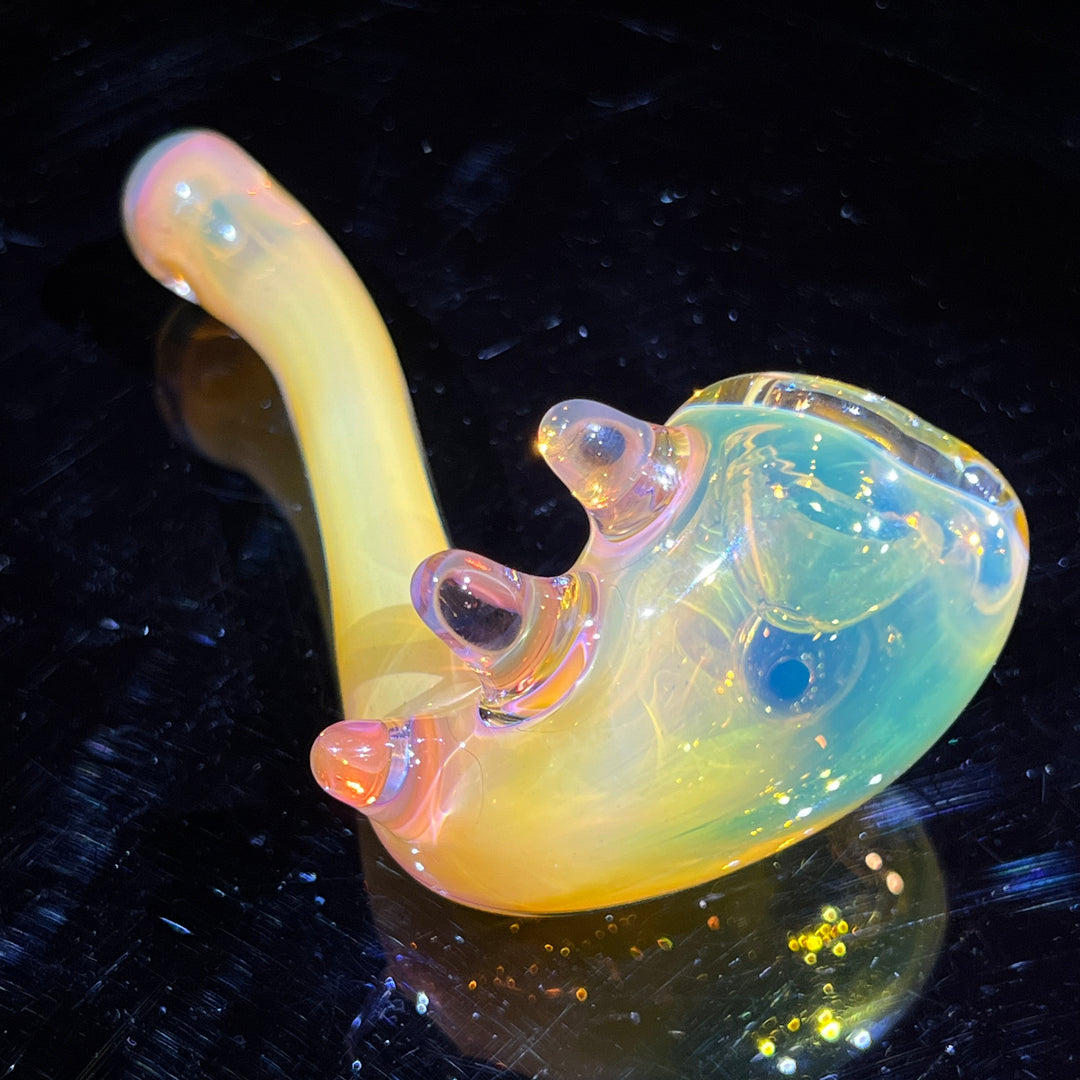 Fumed Spike Sherlock Glass Pipe Orosboro Glass   