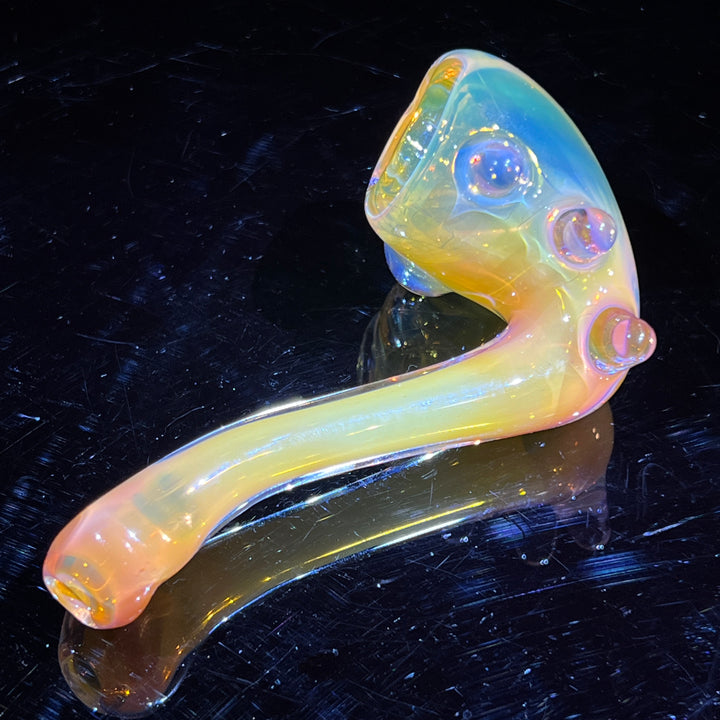 Fumed Spike Sherlock Glass Pipe Orosboro Glass   