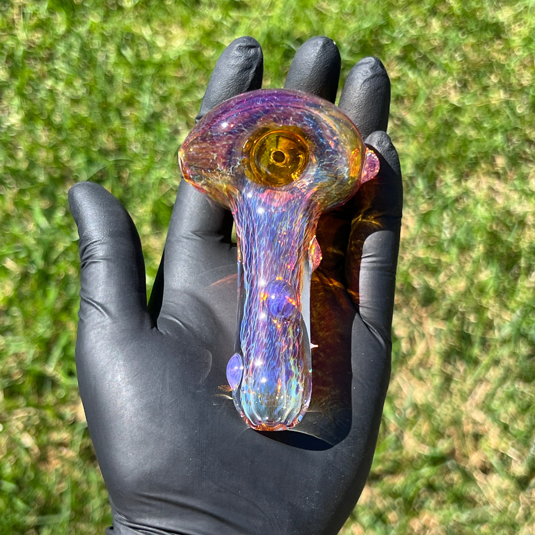 Thick Purple Pipe Glass Pipe Chuck Glass   