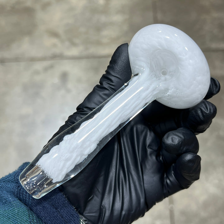 White Glass Pipe Glass Pipe Tako Glass   