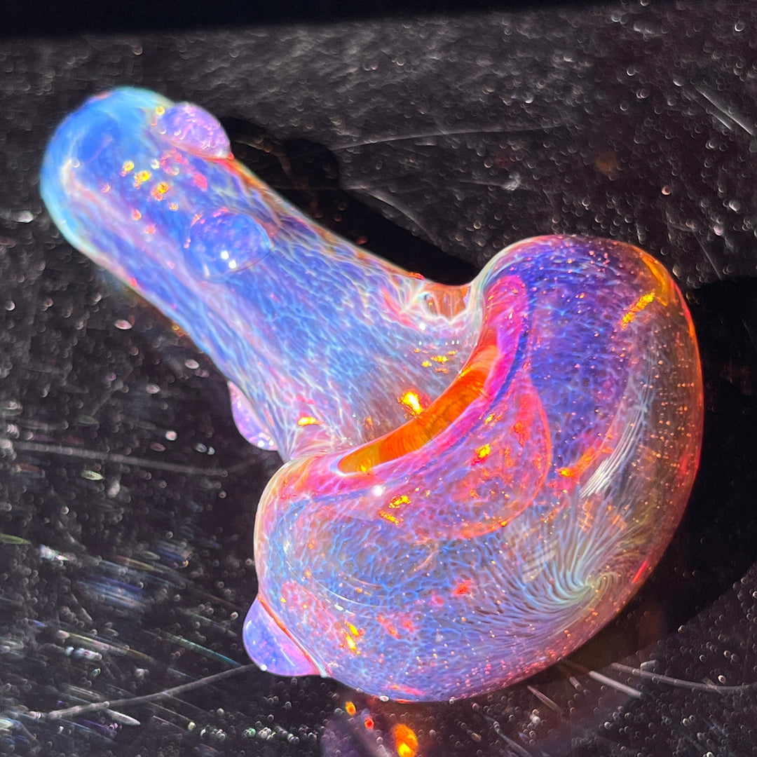 Thick Purple Pipe Glass Pipe Chuck Glass   