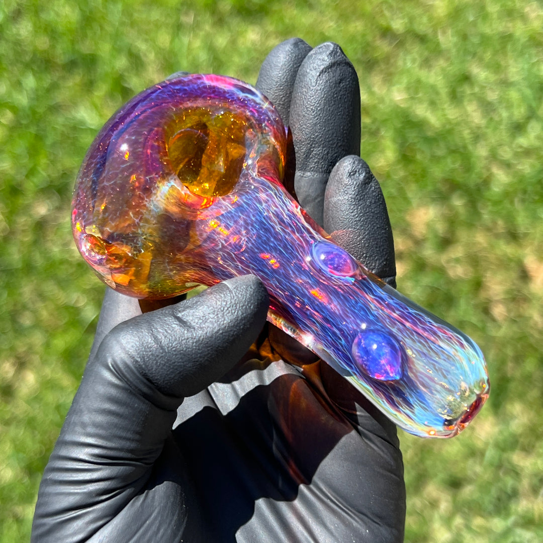 Thick Purple Pipe Glass Pipe Chuck Glass   