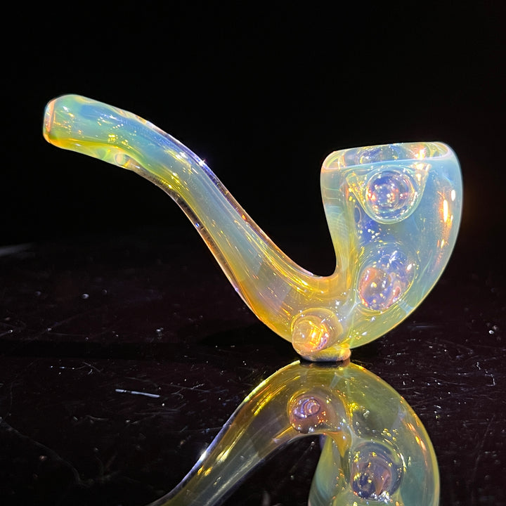 Fumed Spike Sherlock Glass Pipe Orosboro Glass   