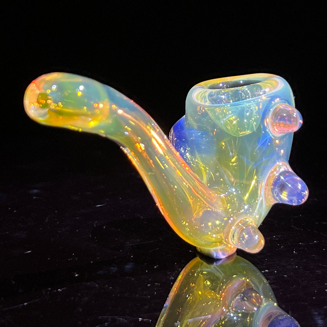 Fumed Spike Sherlock Glass Pipe Orosboro Glass   