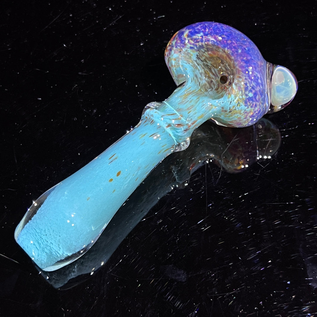 Mushroom Purple Magic Pipe Glass Pipe Beezy Glass   